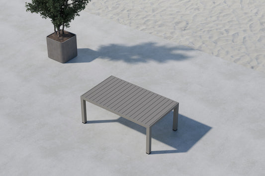 Copacabana Outdoor-Couchtisch 120 x 70 Braun