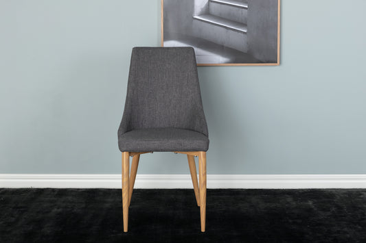 Leone Esszimmerstuhl Dunkelgrau