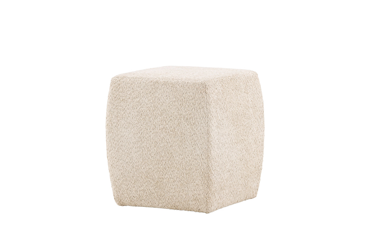 Sitzpuff Neapel Hocker 40 x 45 x 40 Beige