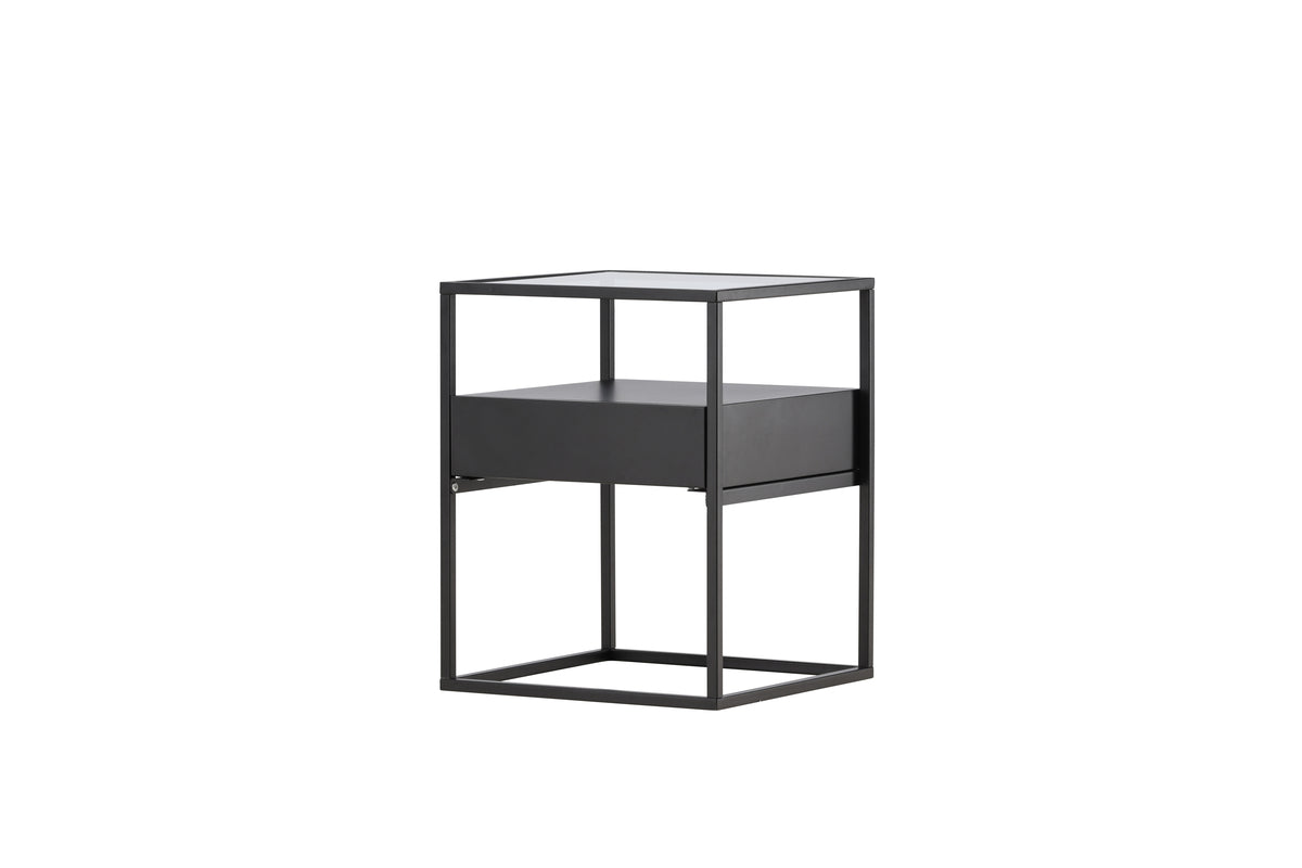 Fortaleza Beistelltisch 40 x 40 Schwarz