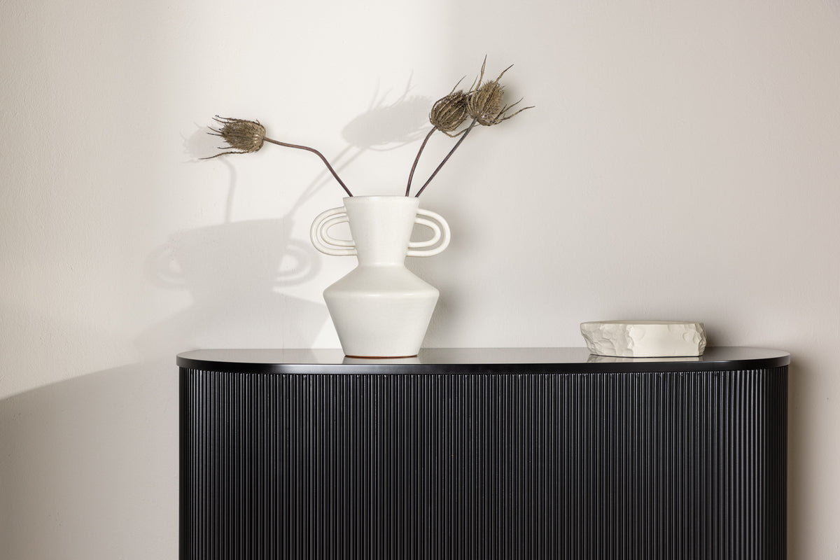 Loca Beistelltisch 120 x 45 Schwarz