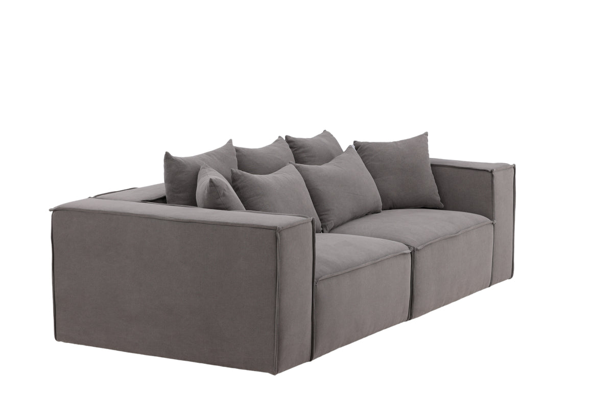 Gillholmen 3-Sitzer-Sofa Grau