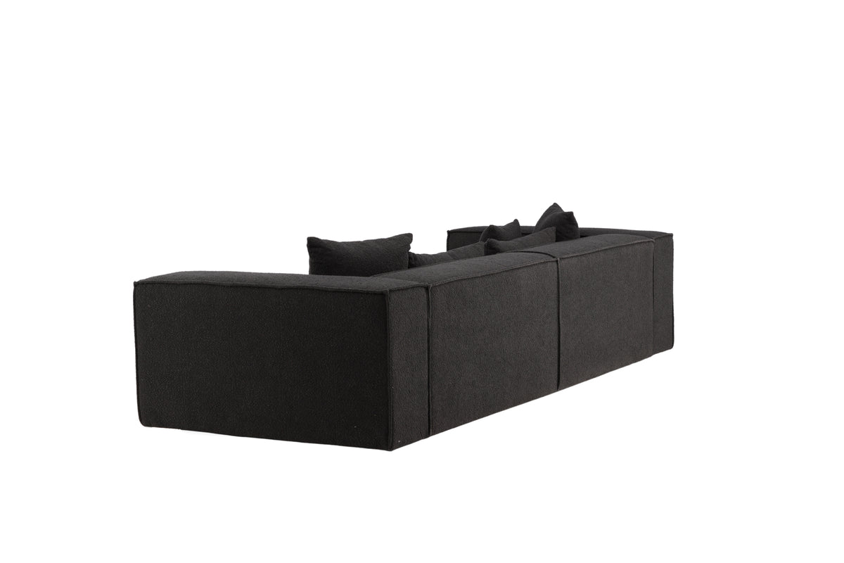 Gillholmen 3-Sitzer-Sofa Schwarz