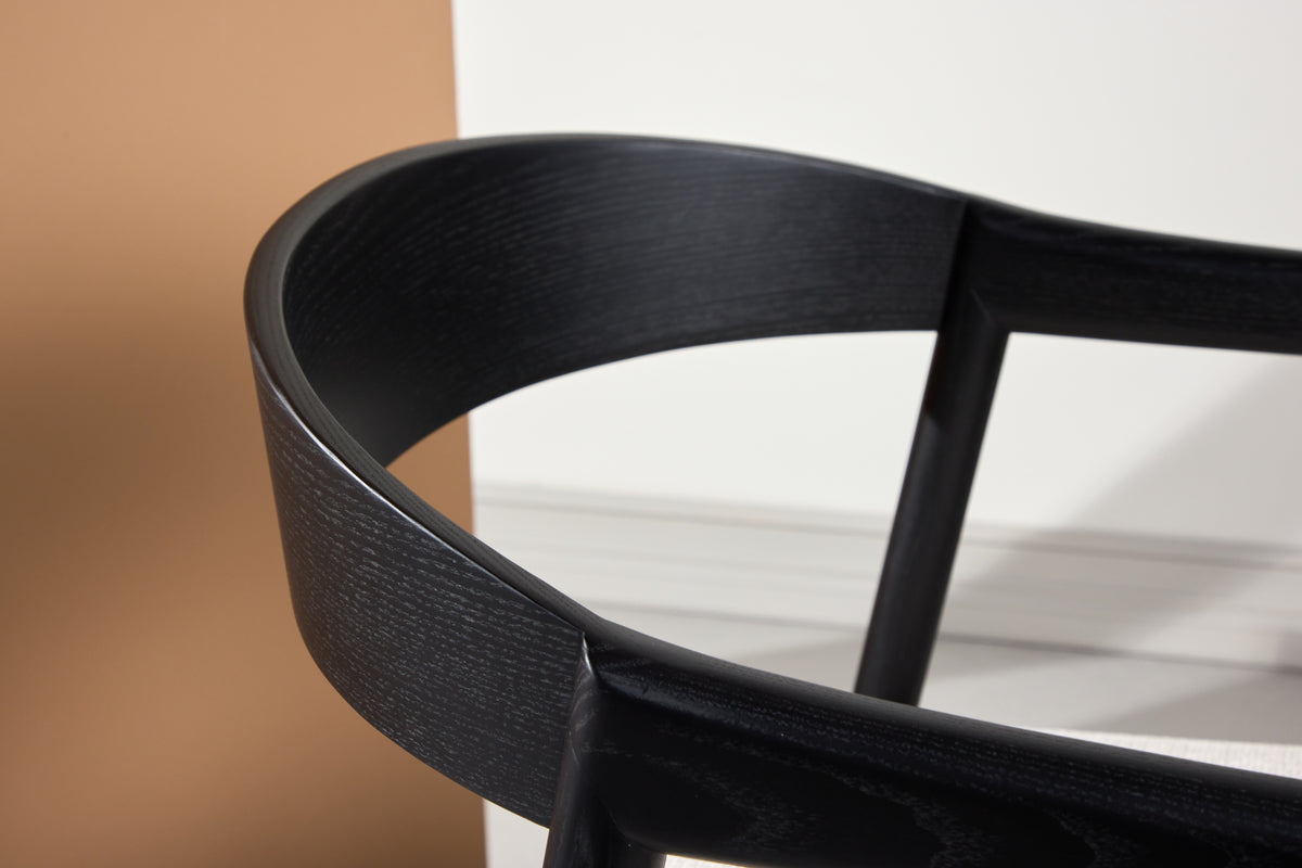 Långön Esszimmerstuhl 2er-Pack Schwarz