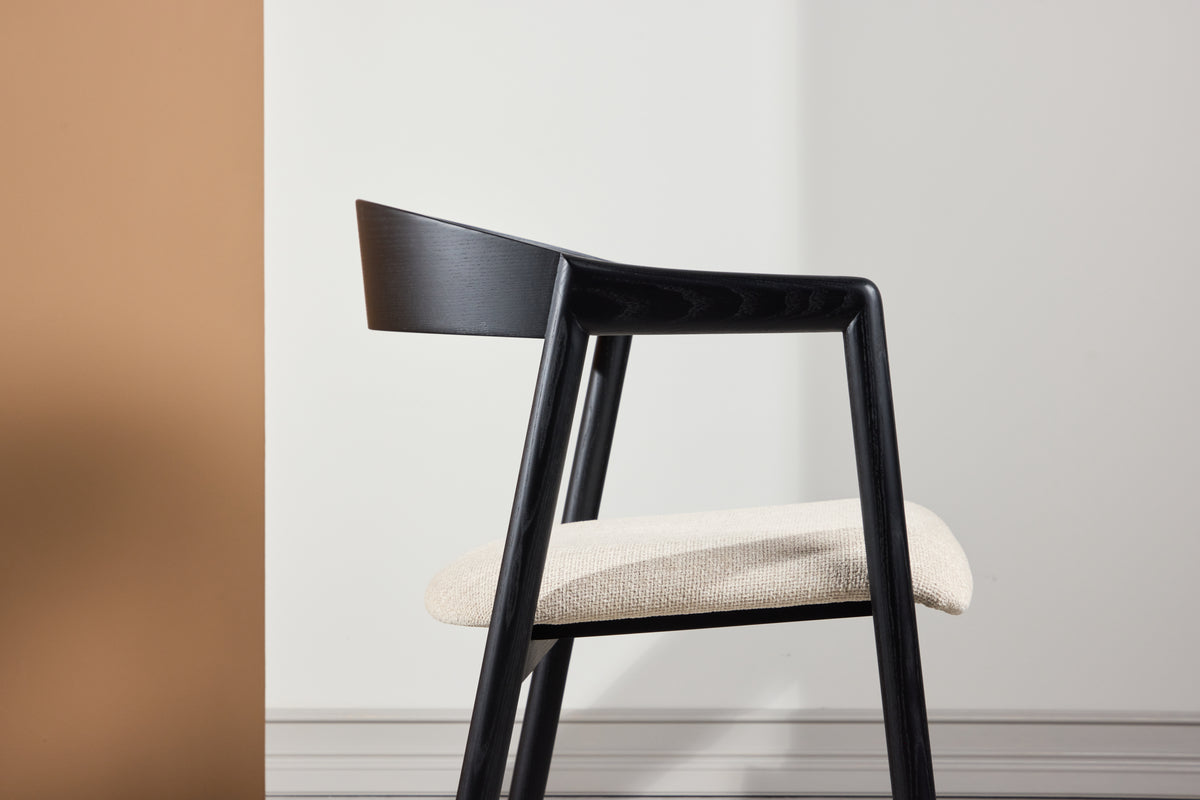 Långön Esszimmerstuhl 2er-Pack Schwarz