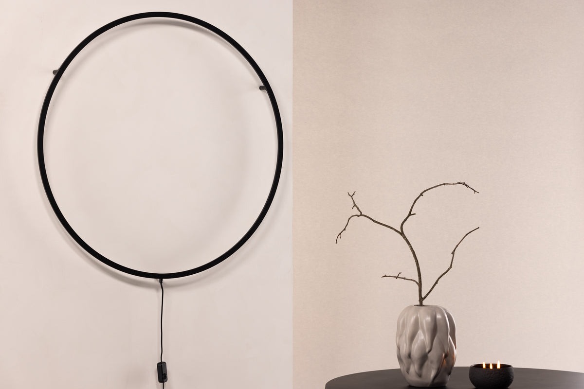 Sörmjöle x Josefin Lustig Wandleuchte Schwarz