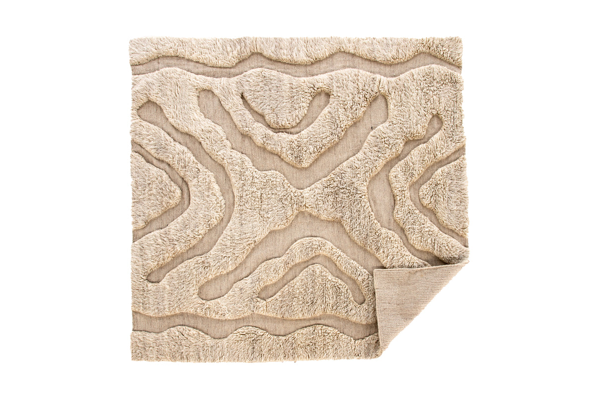 Trondheim x Josefin Lustig Rechteckiger Teppich 400 x 400 Beige