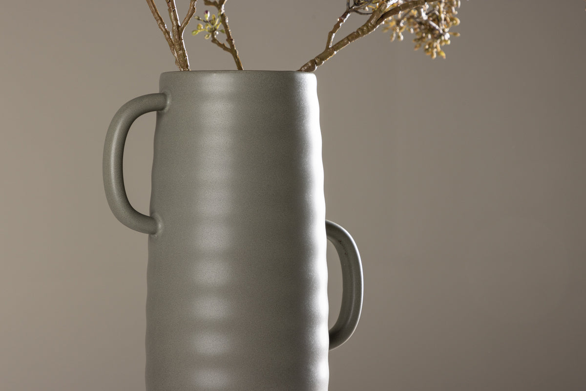 Cent Vase 13 cm Dunkelgrau