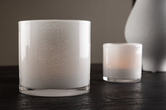 Glora Laterne 12 cm Weiß