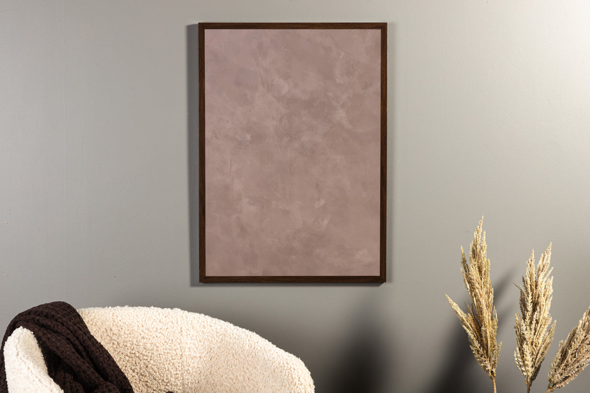 Strukturfarbe Poster Braun