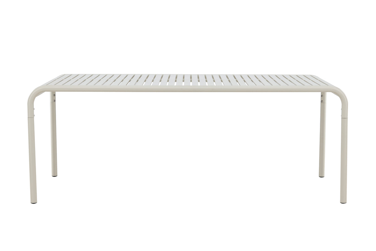 Outdoor-Esstisch Borneo rechteckig 200 x 100 beige