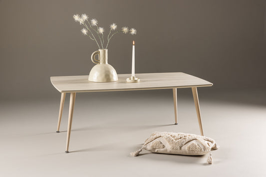 Plaza Couchtisch 120 x 70 Weiß