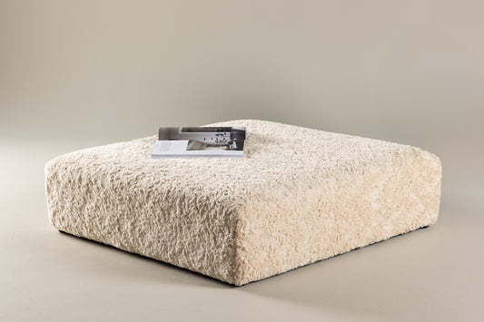 Frankie Pouf Hocker 100 x 30 x 100 Beige