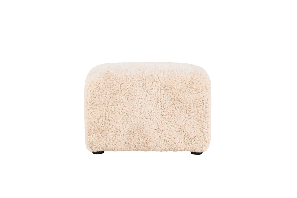 Frankie Pouf Hocker 50 x 35 x 50 Beige
