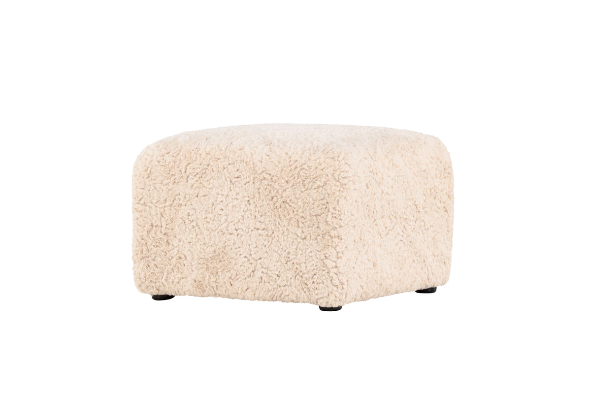 Frankie Pouf Hocker 50 x 35 x 50 Beige