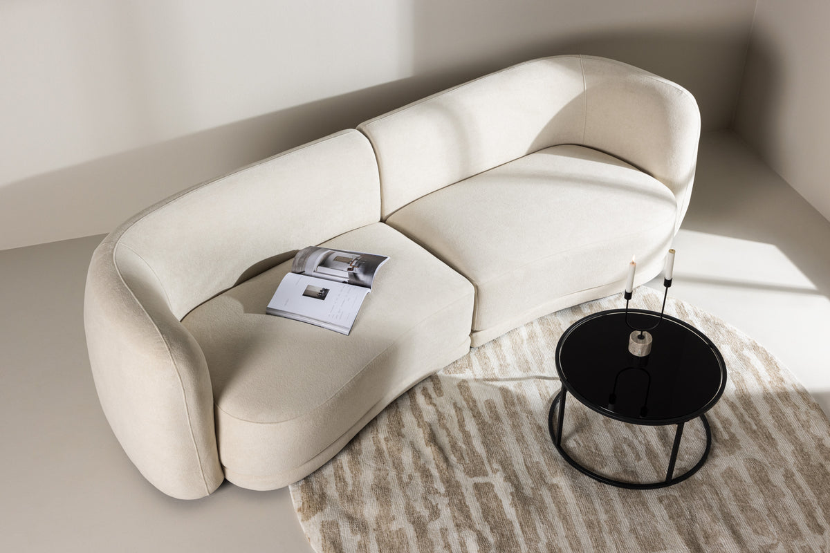 Cielo 3-Sitzer-Sofa Weiß