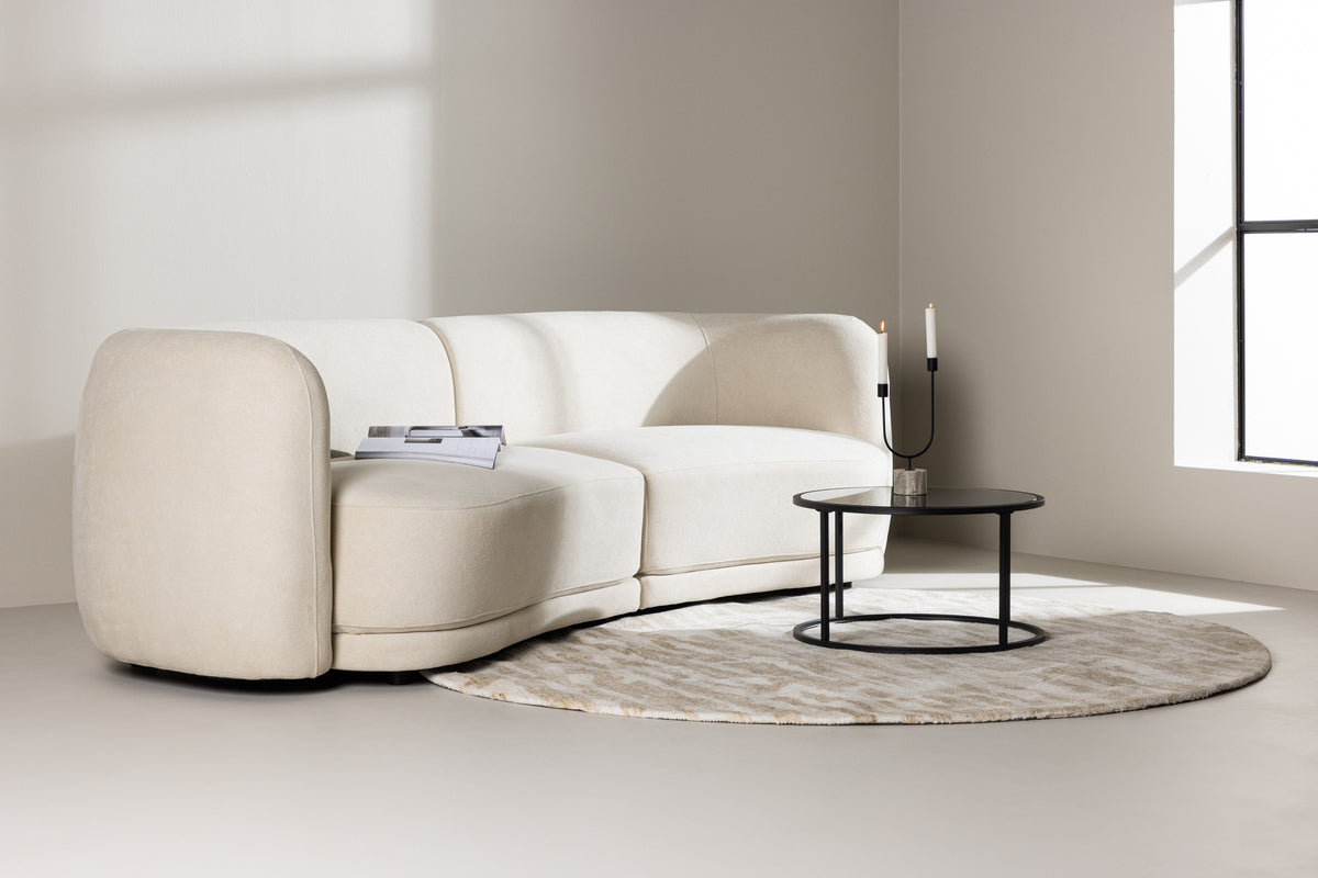 Cielo 3-Sitzer-Sofa Weiß