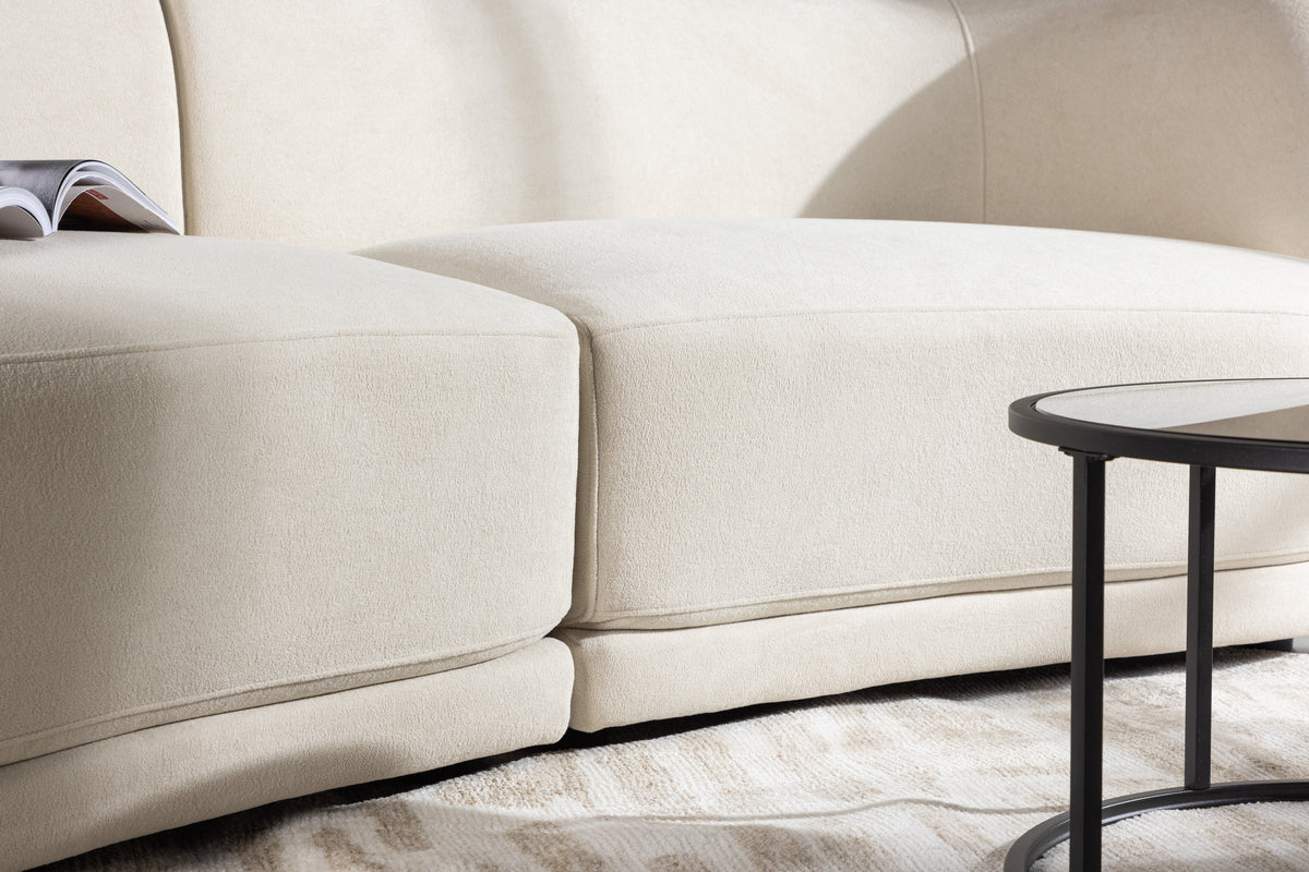 Cielo 3-Sitzer-Sofa Weiß