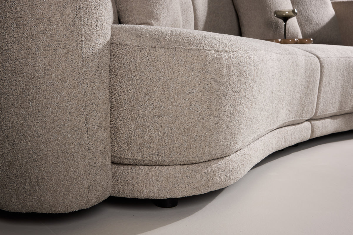 Cielo 3-Sitzer-Sofa Beige
