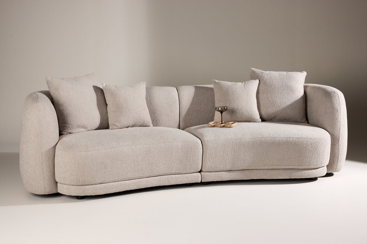 Cielo 3-Sitzer-Sofa Beige