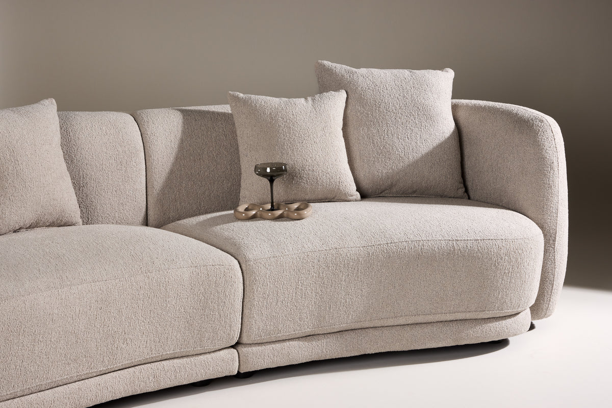 Cielo 3-Sitzer-Sofa Beige