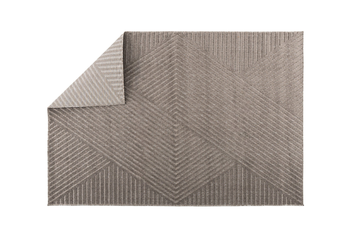 Aron Rechteckiger Teppich 290 x 200 Braun