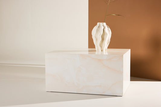 Couchtisch York 80 x 60 hellgelb