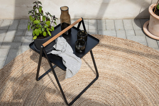 Clarin Beistelltisch 43 x 43 Schwarz