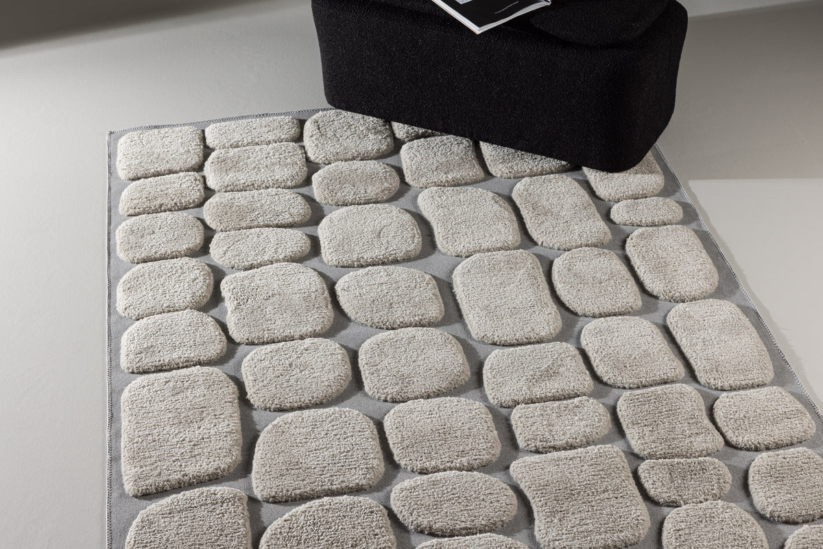 Octavius Rechteckiger Teppich 230 x 160 Beige