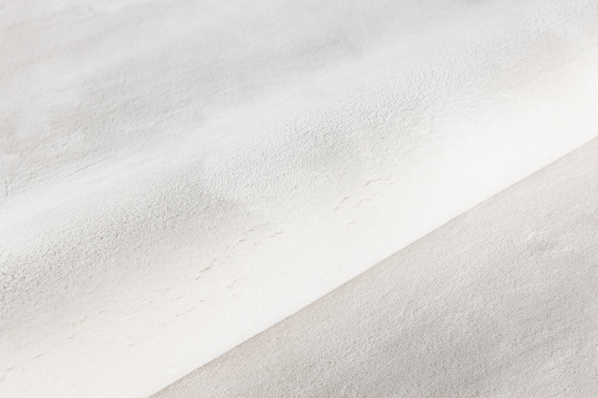 Nixie Runder Teppich 200 cm Weiß