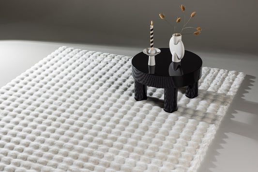 Novis Rechteckiger Teppich 290 x 200 Weiß