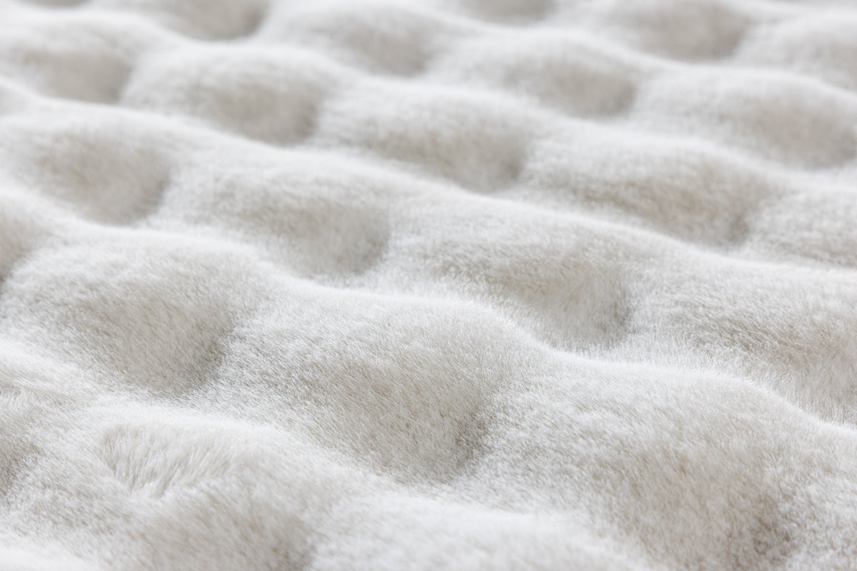 Novis Rechteckiger Teppich 290 x 200 Weiß