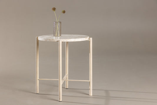 Sandhamn Couchtisch 40 cm Beige