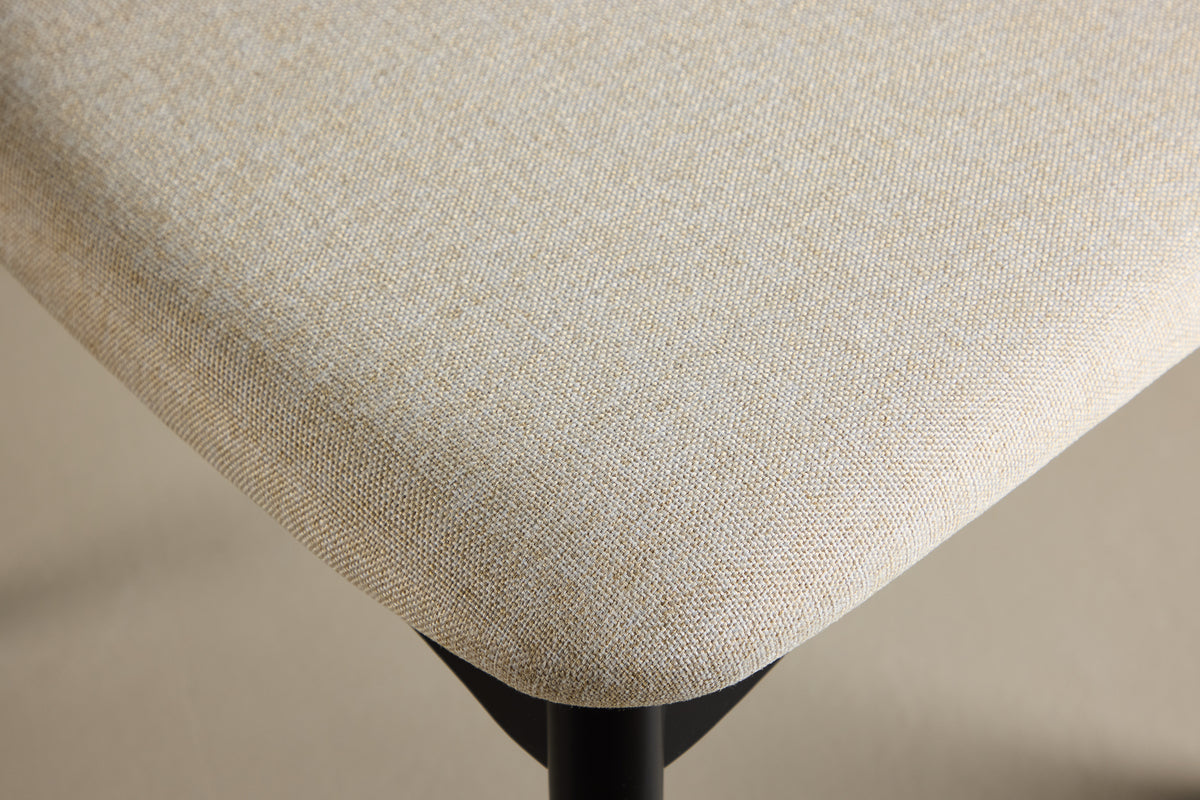 Ven Esszimmerstuhl 2er-Set Schwarz