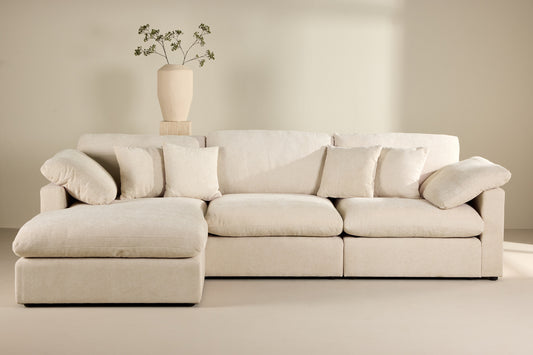 Amalfi Ecksofa Beige