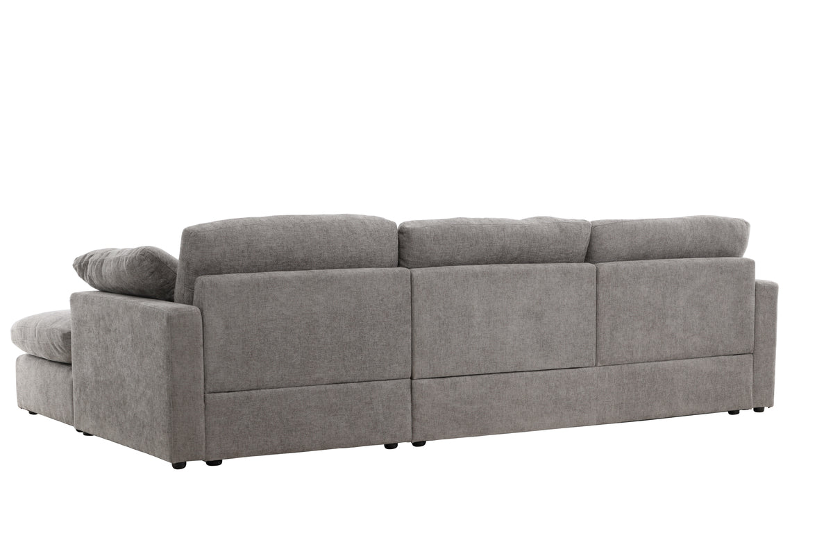 Amalfi Ecksofa Dunkelgrau