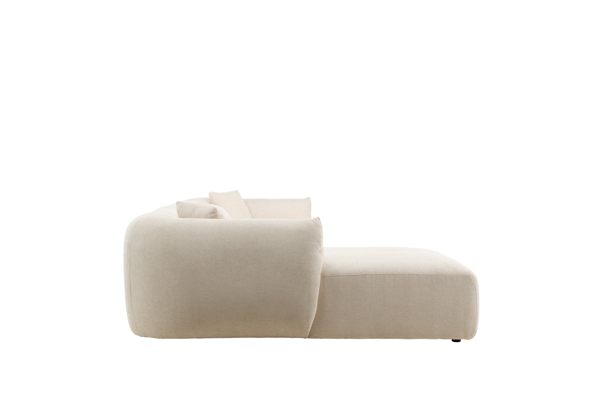 Ecksofa Positano Beige