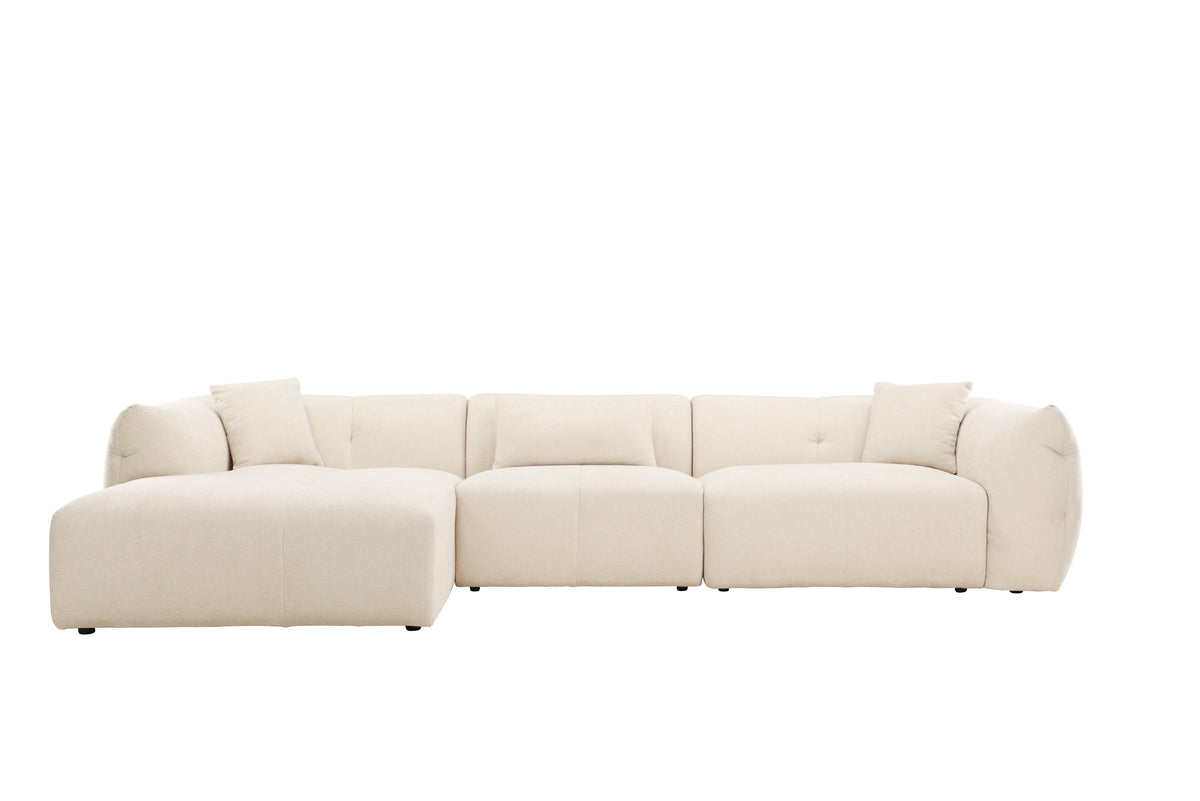 Ecksofa Positano Beige