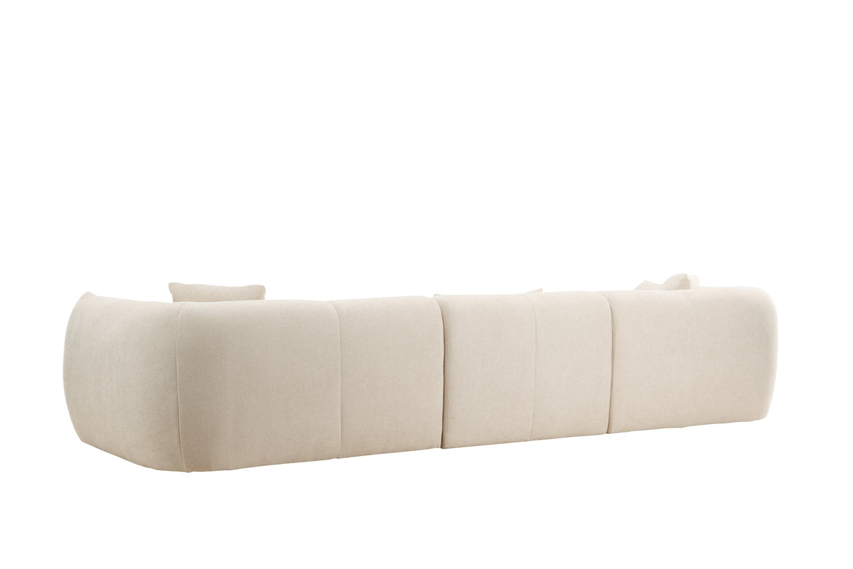 Ecksofa Positano Beige