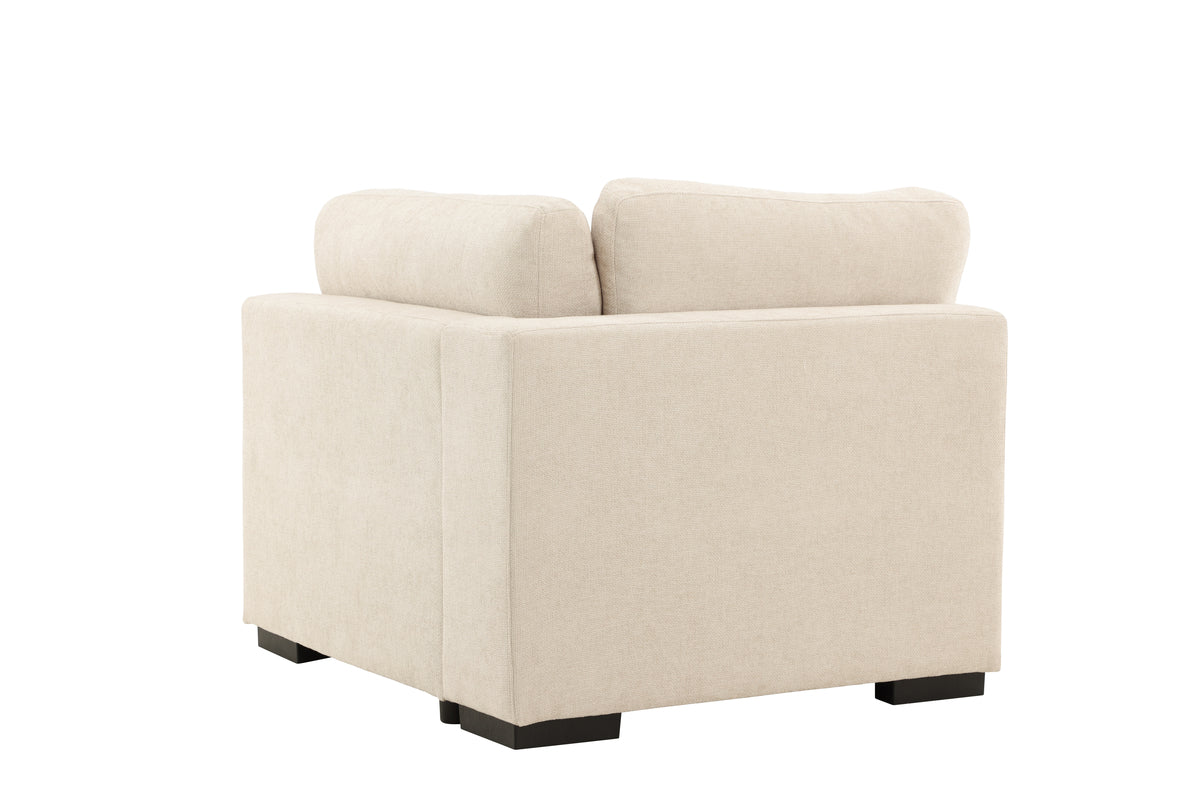 Ecksofa Salerno Beige Eckelement Rechts Beige