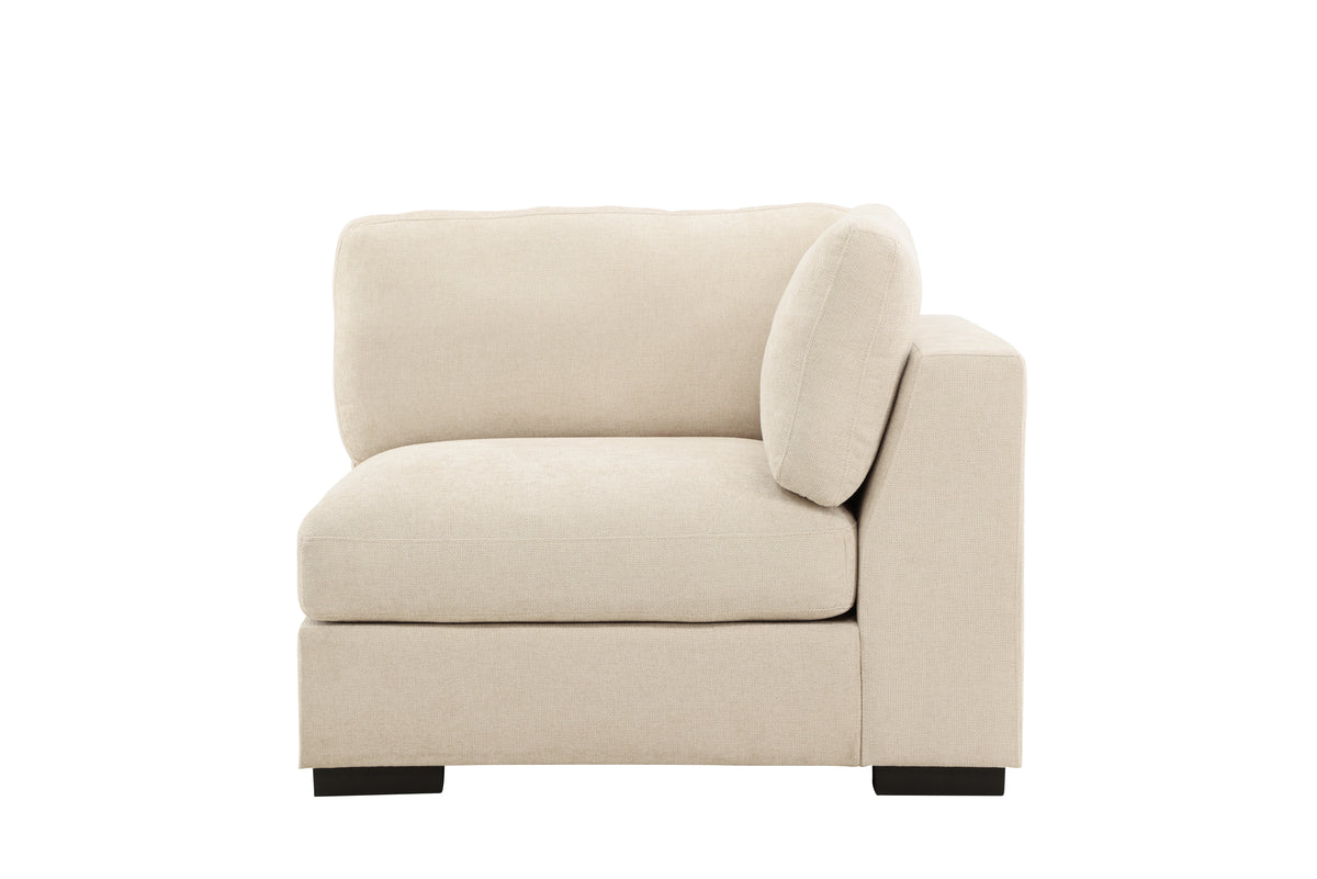 Ecksofa Salerno Beige Eckelement Links Sofamodul