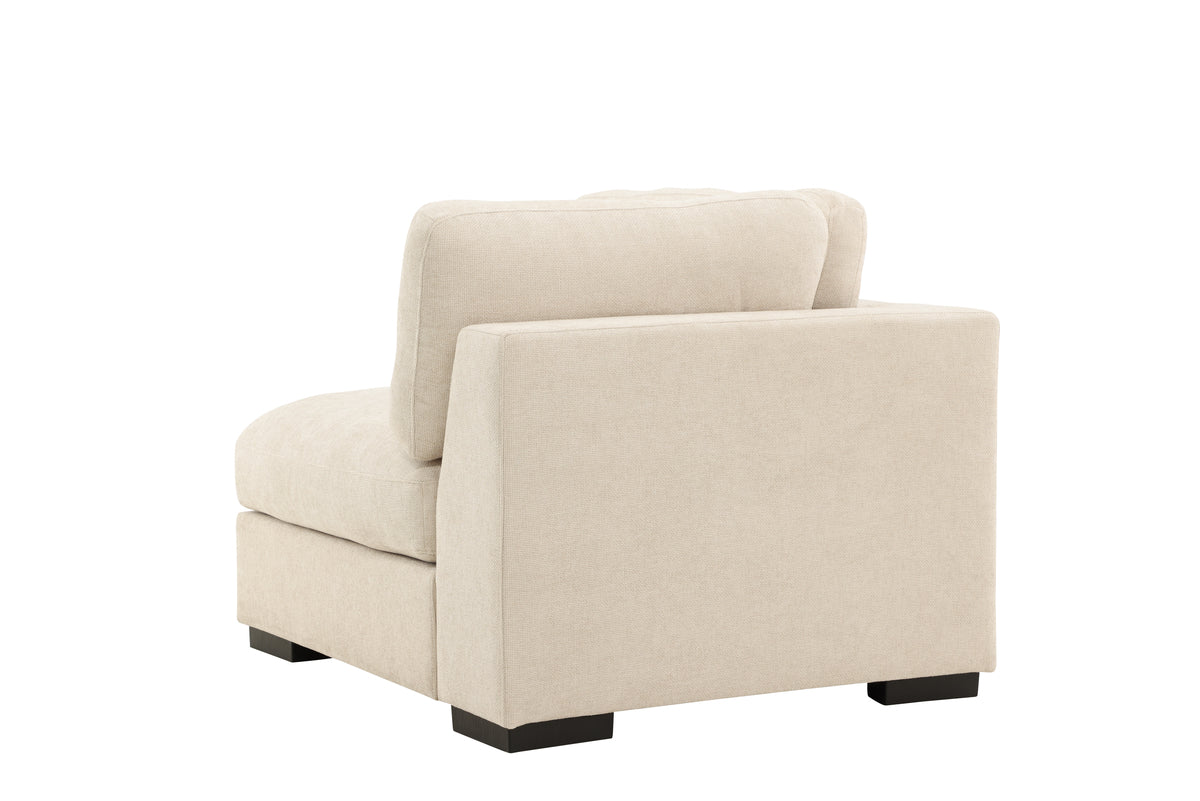 Ecksofa Salerno Beige Eckelement Links Sofamodul