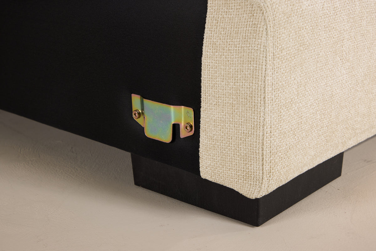 Ecksofa Salerno Beige Eckelement Links Sofamodul