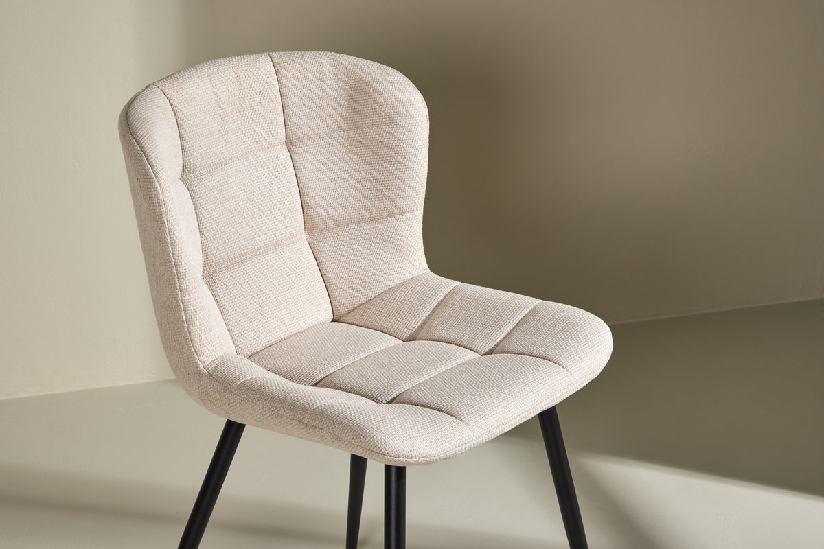 Lily Esszimmerstuhl 2er-Pack Beige