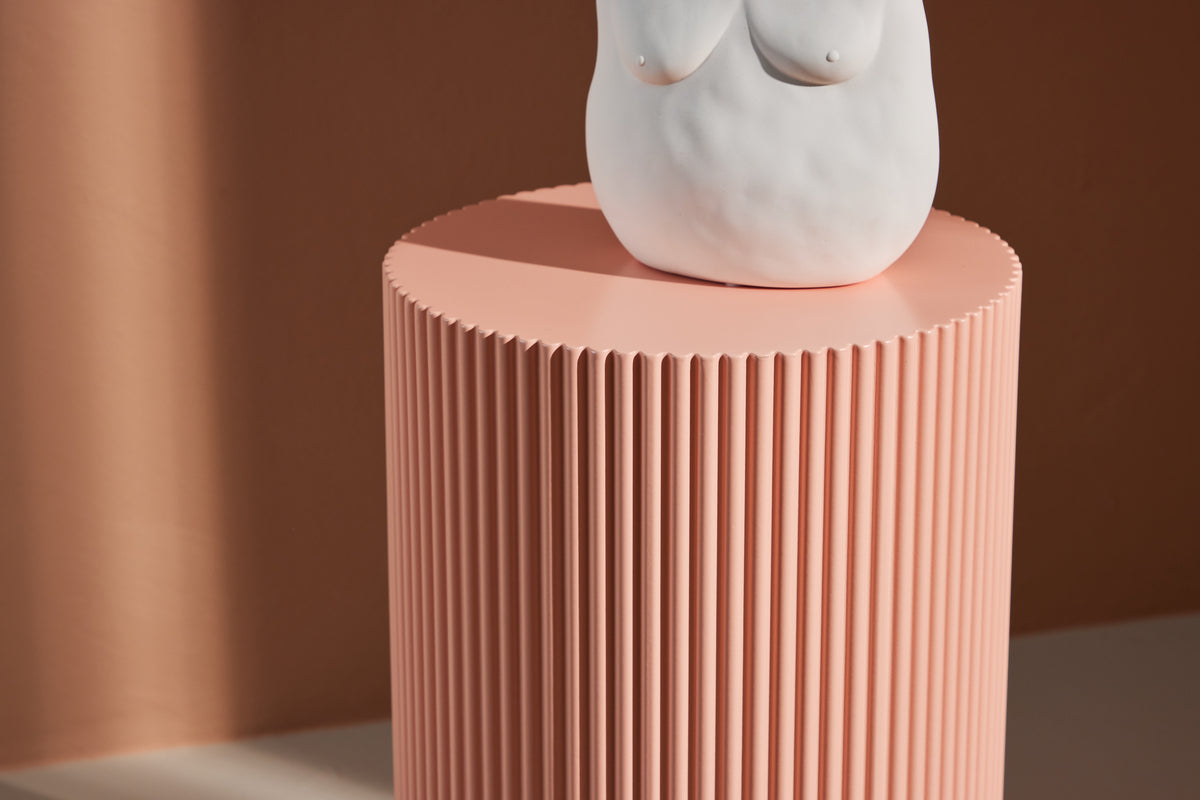 Lenox Beistelltisch 31 cm Pfirsich