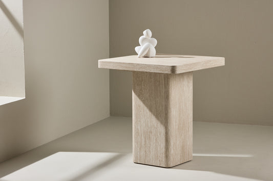 Qvart Couchtisch 50 x 50 Beige