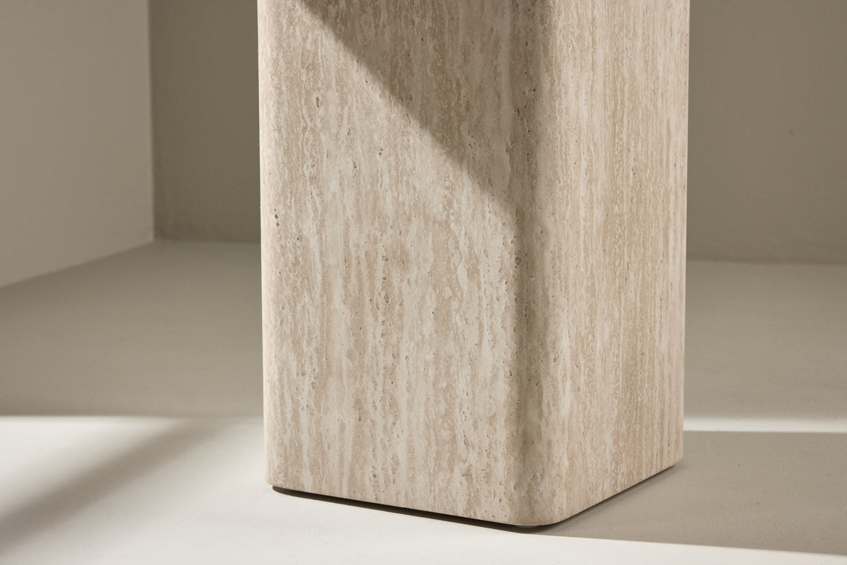 Qvart Couchtisch 50 x 50 Beige