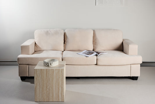 Sani 3-Sitzer-Sofa Chenille Greige