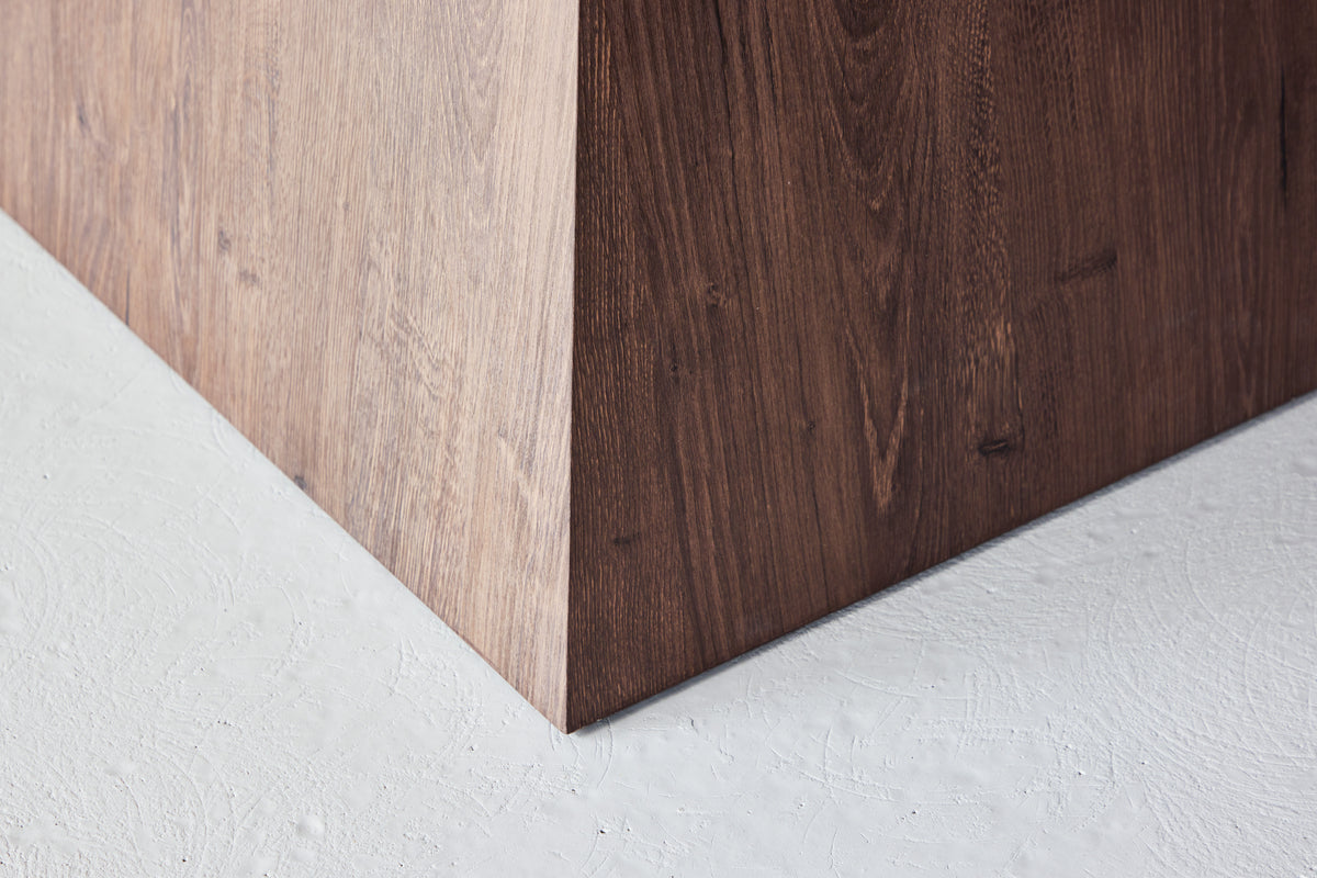 Cael Esstisch, rechteckig, 120 x 120, hellgrau