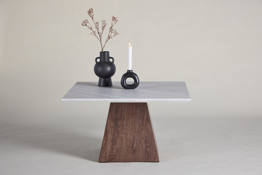 Cael Couchtisch 80 x 80 Hellgrau